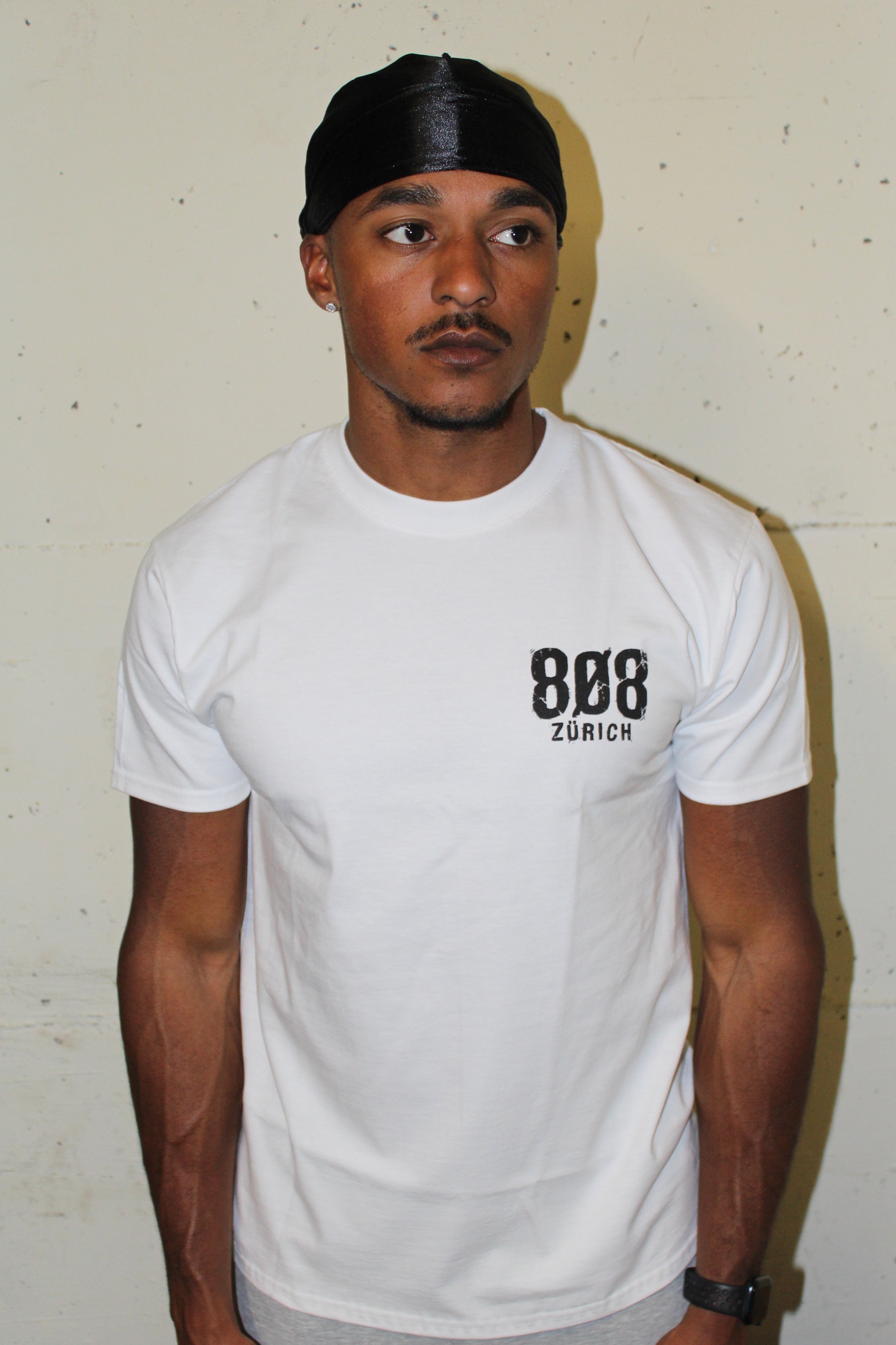 808 F*ck Phones Tee white