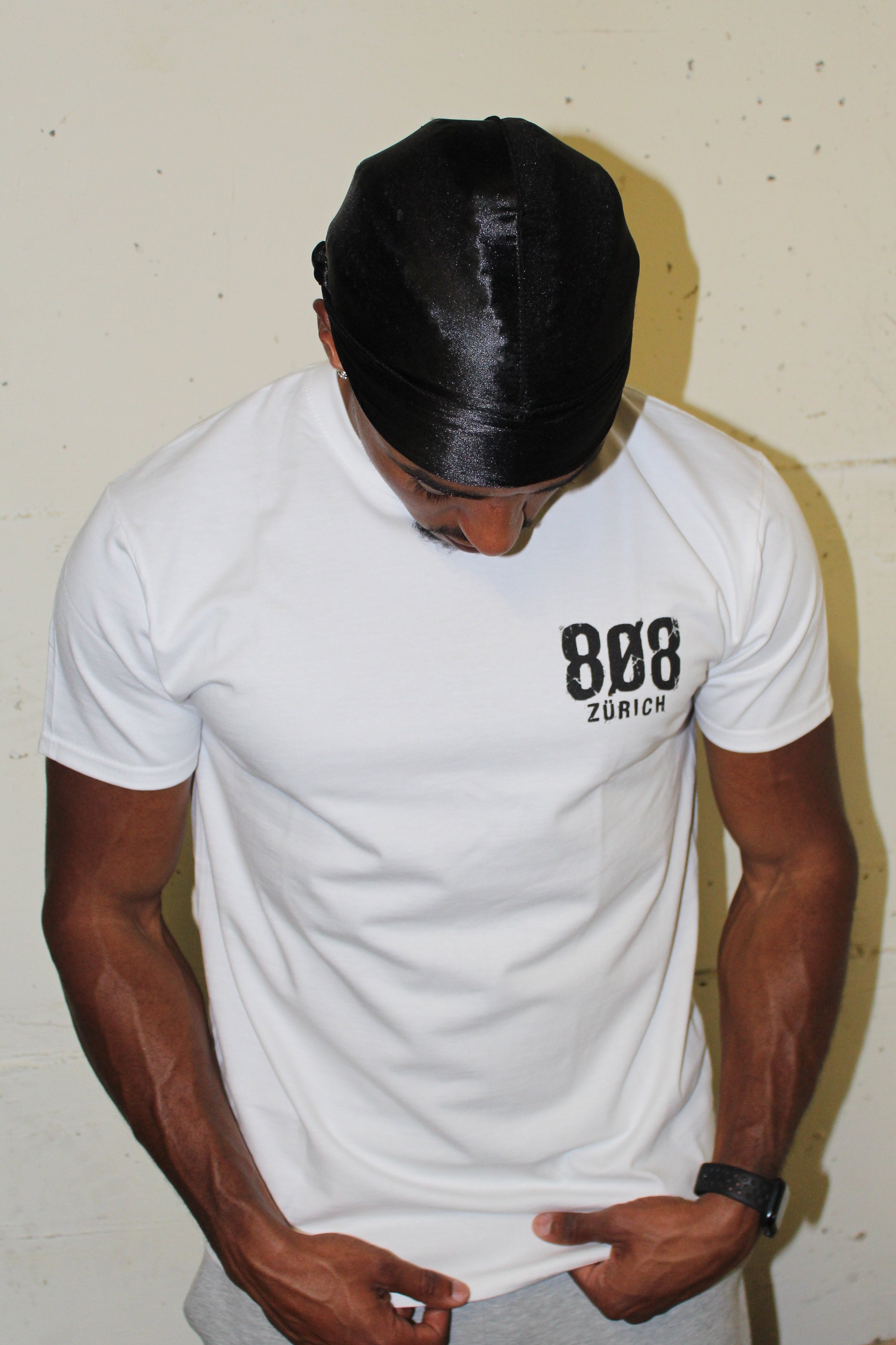 808 F*ck Phones Tee white