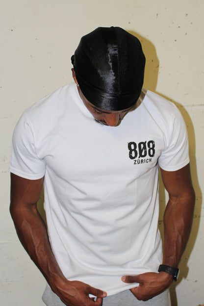 808 F*ck Phones Tee white