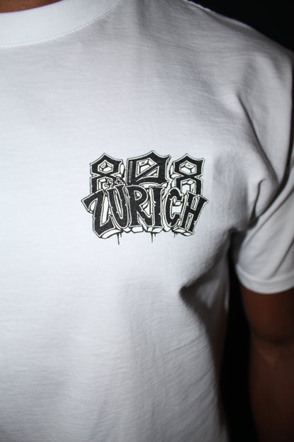 808 Street Tee White