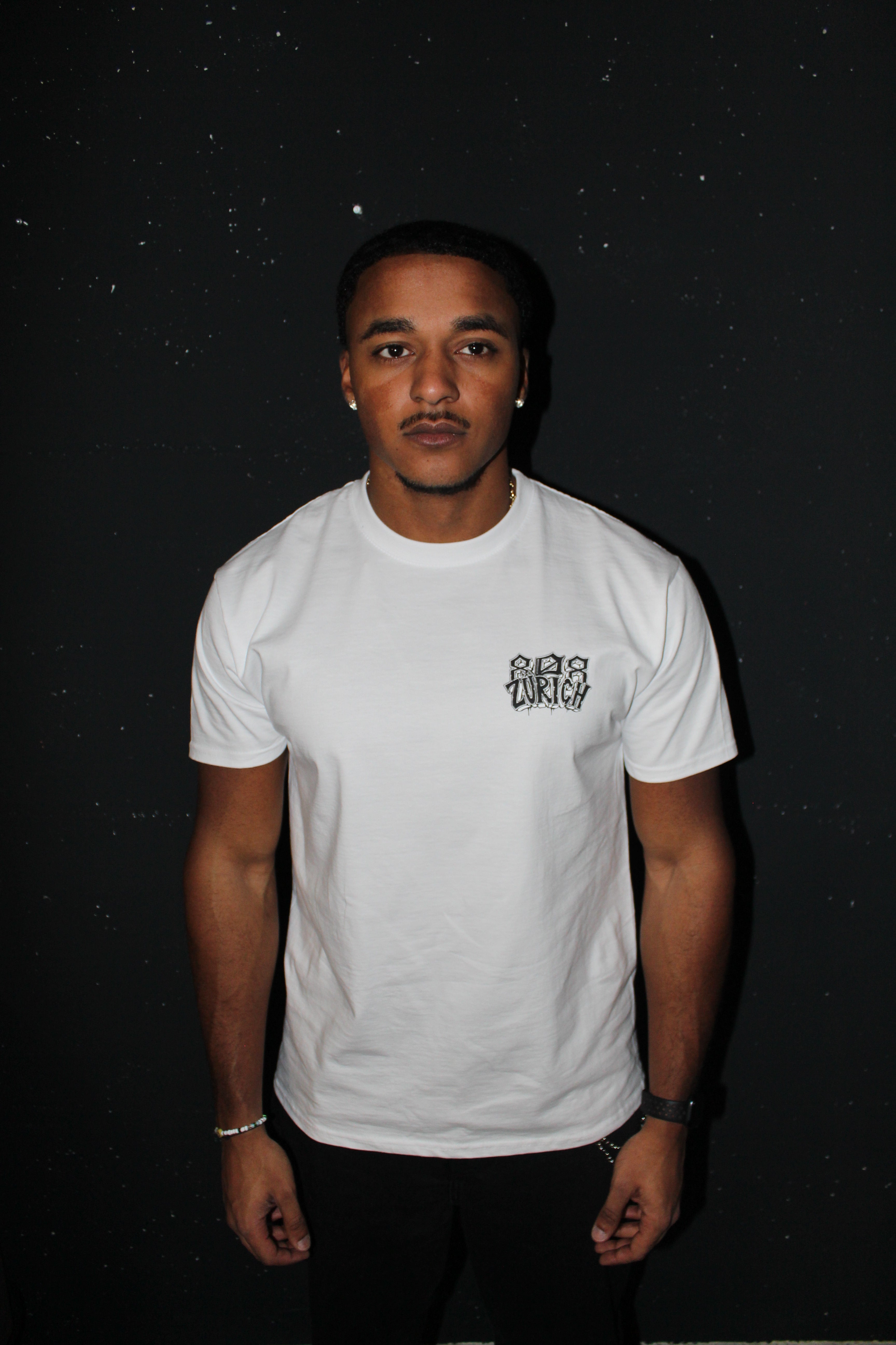 808 Street Tee White